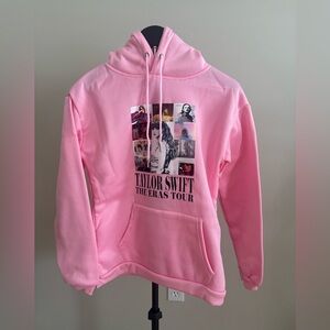 Pink Taylor Swift ‘The Eras Tour’ Graphic Hoodie Size 160 (14-16)